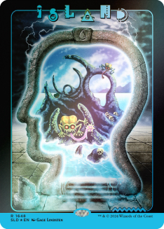 MTG Secret lair Brain dead Lands foil 非 Secret Lair x Brain Dead